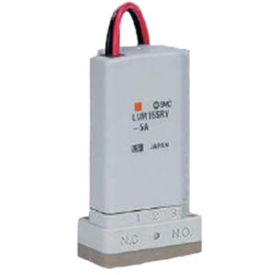 SMC Прямо управляемый электромагнитный клапан LVM150-S2-1-M6, 24 V dc M6, M6