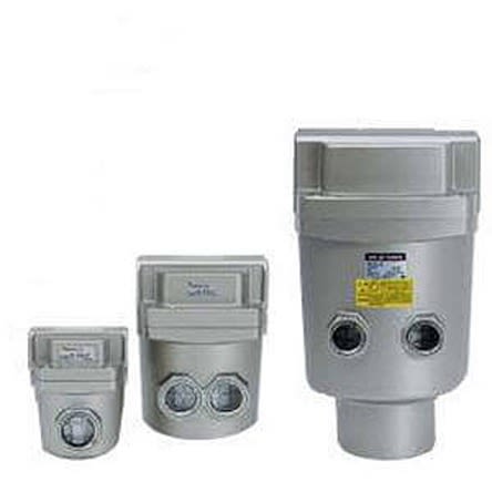SMC 2200 L/min Пневматический Разделитель, 3 μm фильтрация, 0.05 MPa до 1 Mpa