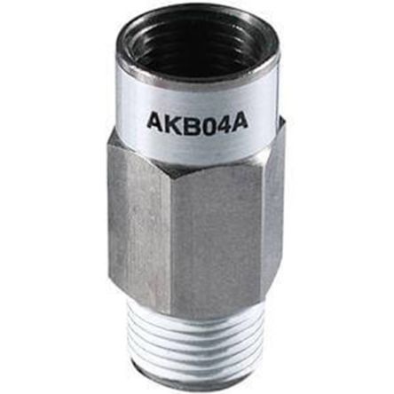 SMC Алюминиевый Резьбовой Втулка Проверочный клапан 1/8 дюйма, 10 бар